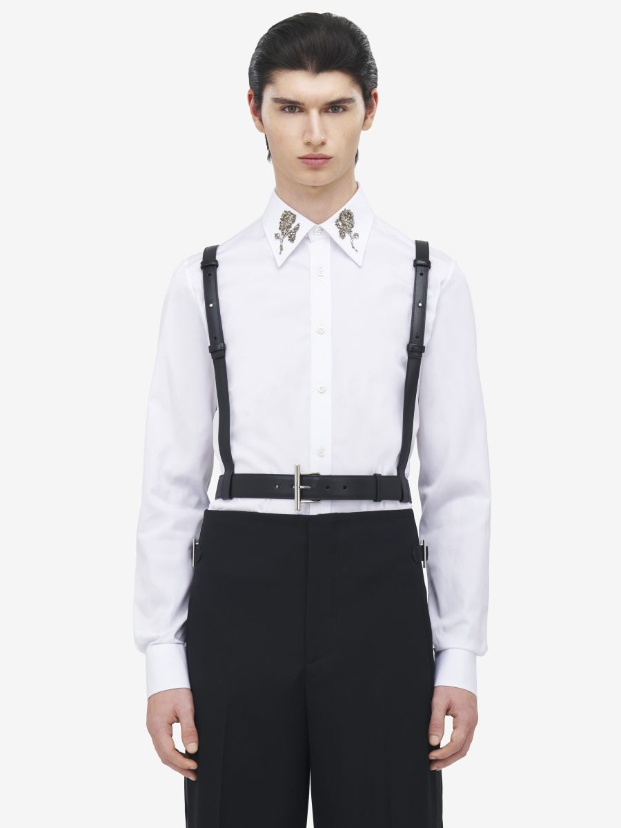 ALEXANDER MCQUEEN - T-Bar Harness Belt - Item 8384341HBEE1000